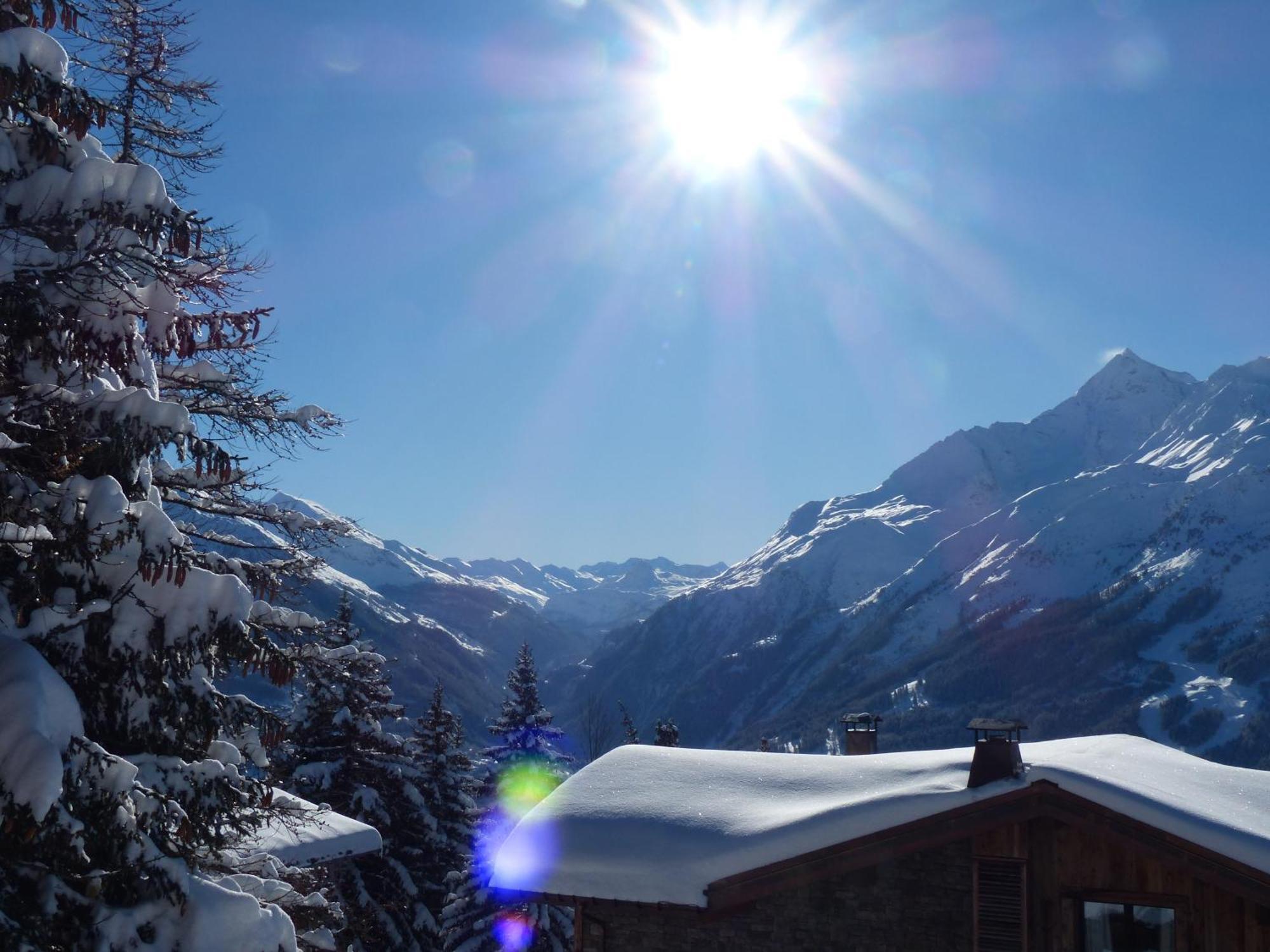 Appartement Dans Un Chalet Typique De Montagne A La Rosiere Montvalezan Kültér fotó